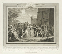 KG 13945
<br/>
Geschiedenis F: Hendrik IV en Catherina de Medici
<br/>
<em>Dambrun, Jean (1741-1808)</em>